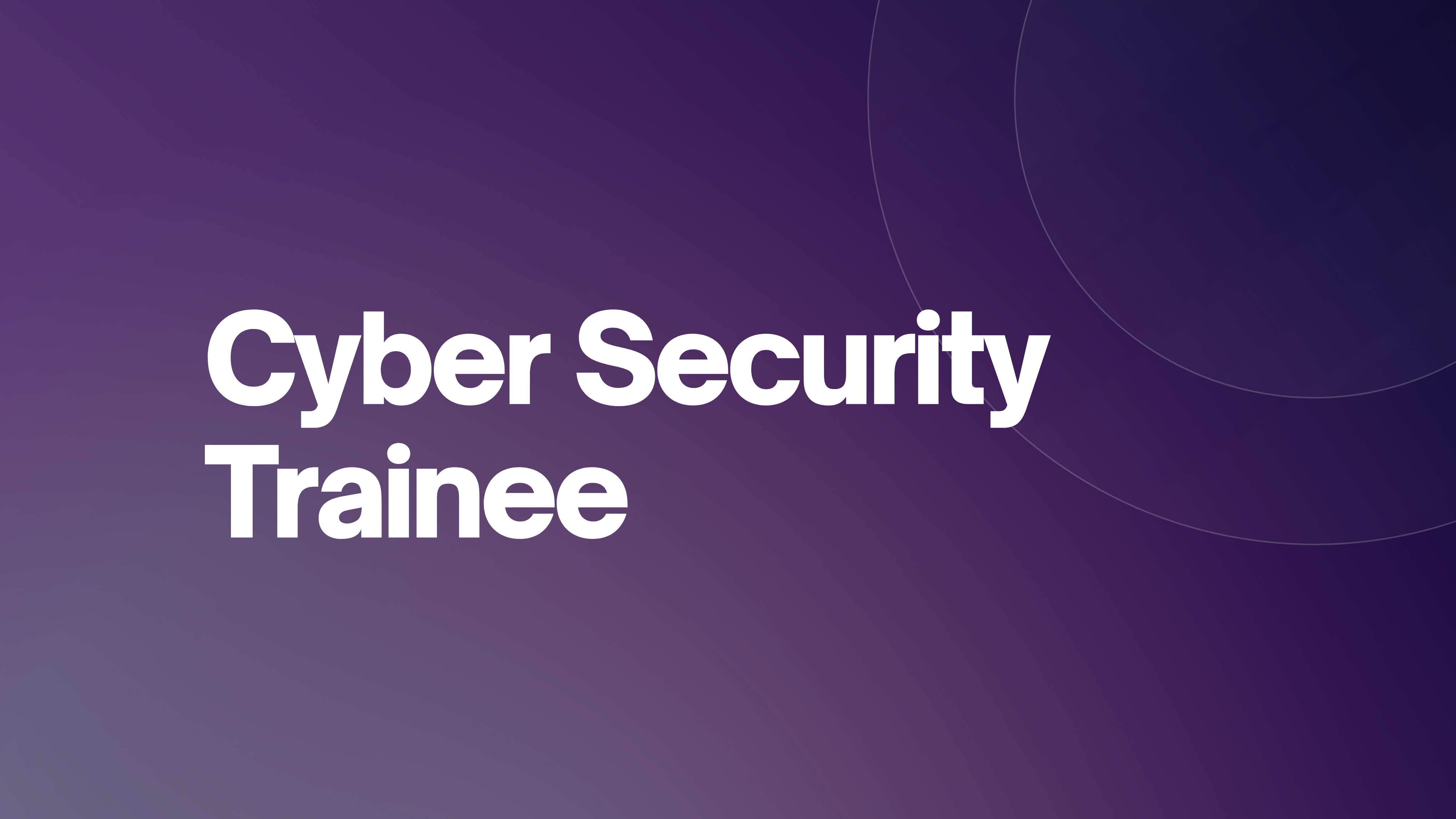 Protected: Cyber Security Trainee