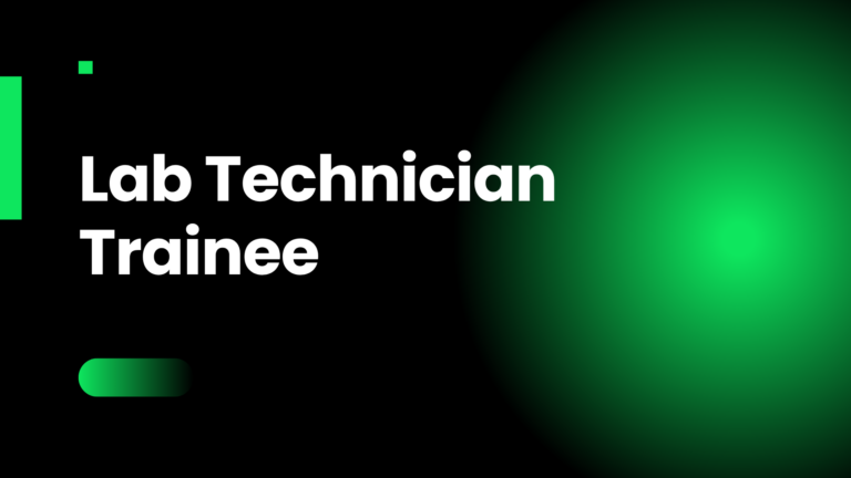 Protected: Lab Technician Trainee